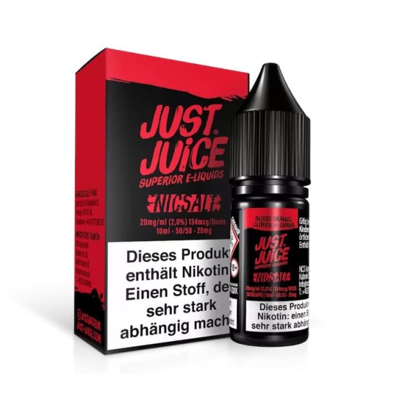 Just Juice - Bloodorange, Citrus & Guava 10ml NicSalt Liquid