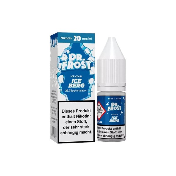 Dr. Frost Ice Cold - Iceberg 10ml NicSalt Liquid