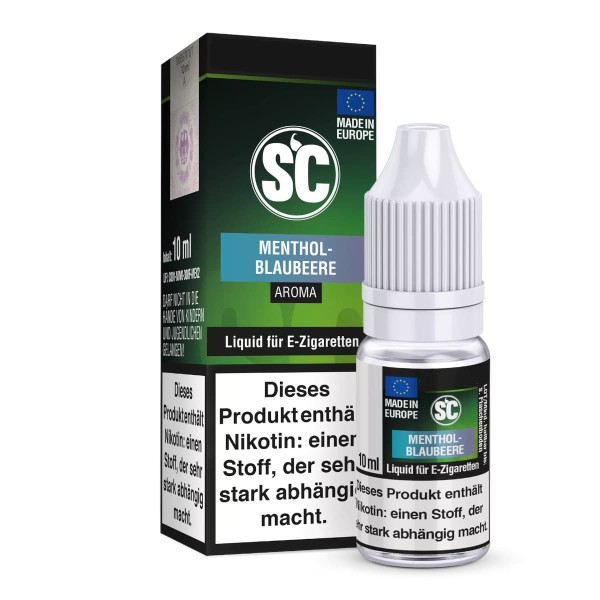 SC Liquid 10ml Menthol-Blaubeere