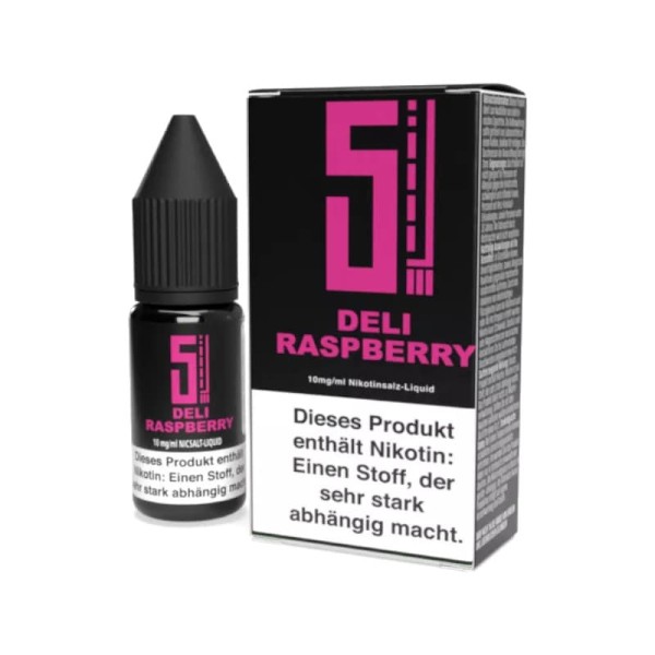 5EL NicSalt Liquid - Deli Raspberry