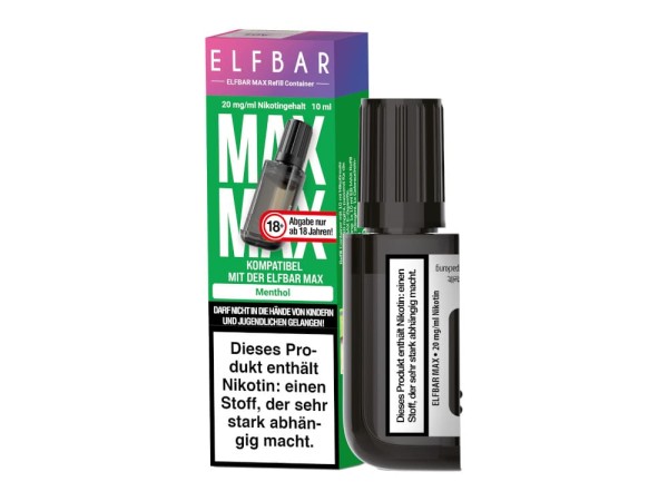 Elfbar Max Refill Container Menthol