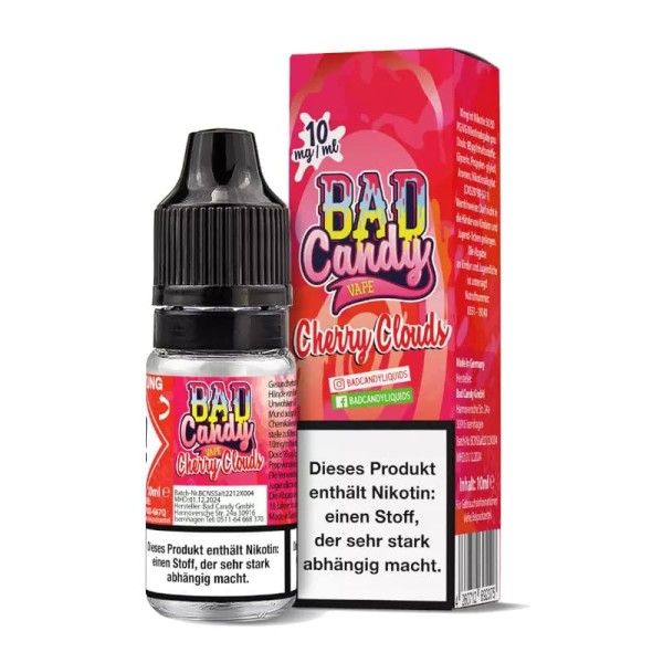 Bad Candy - Cherry Cloud - 10ml NicSalt Liquid