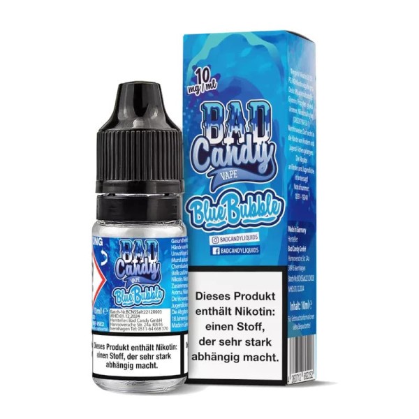 Bad Candy - Blue Bubble - 10ml NicSalt Liquid