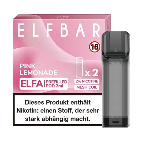 ELFBAR Elfa Pod Pink Lemonade 2er Pack
