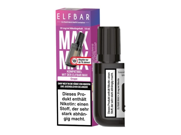 Elfbar Max Refill Container Grape