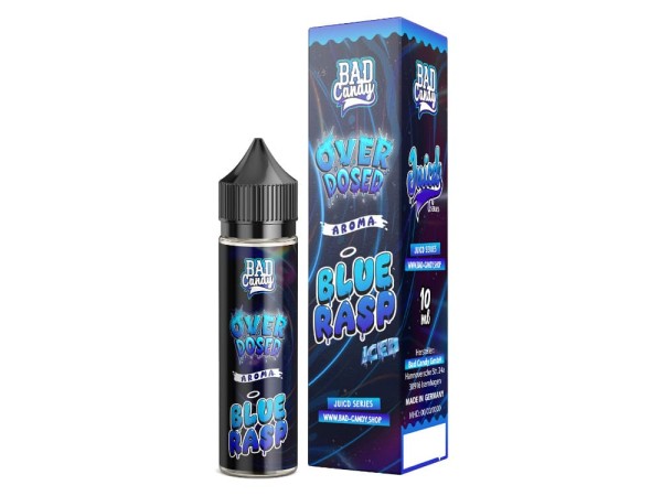 Bad Candy Juiced Aroma - Blue Rasp Iced - 10ml Overdosed