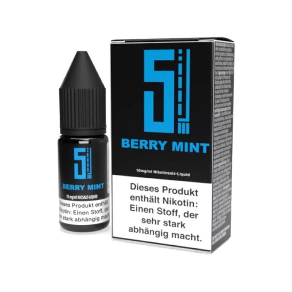 5EL NicSalt Liquid - Berry Mint