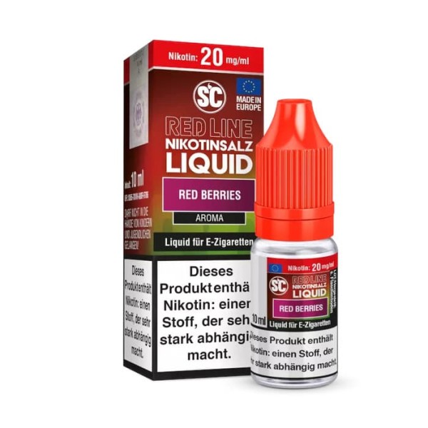 SC Red Line NicSalt Liquid - Red Berries