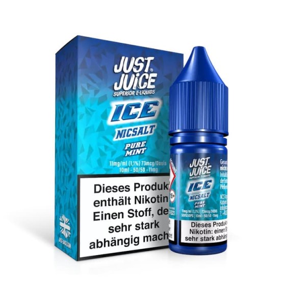 Just Juice - Pure Mint Ice 10ml NicSalt Liquid