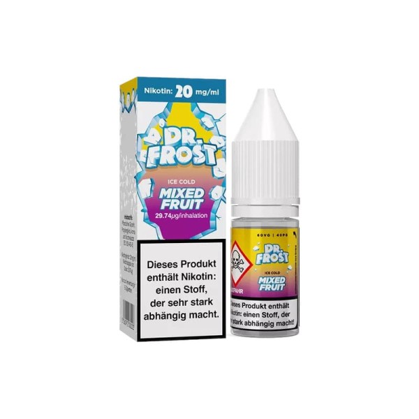 Dr. Frost Ice Cold - Mixed Fruit 10ml NicSalt Liquid