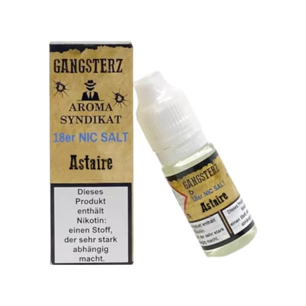 Gangsterz - Astaire - 10ml NicSalt Liquid