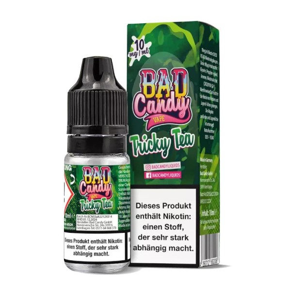 Bad Candy - Tricky Tea - 10ml NicSalt Liquid