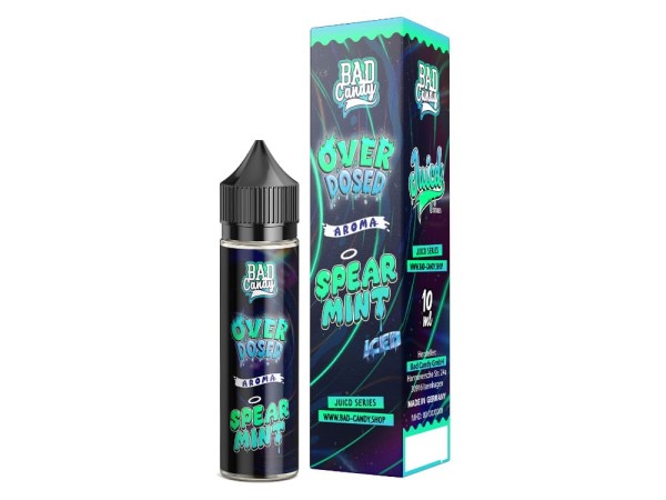 Bad Candy Juiced Aroma - Spearmint Iced- 10ml Overdosed