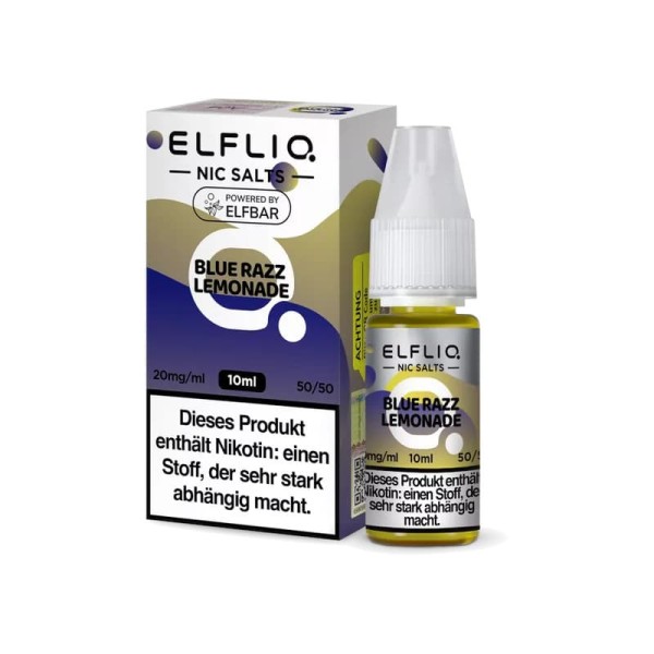 ELFLIQ Blue Razz Lemonade NicSalt Liquid