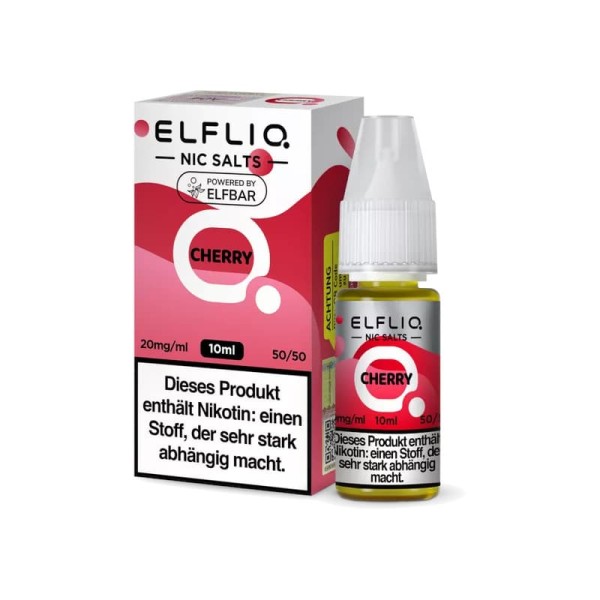 ELFLIQ Cherry NicSalt Liquid
