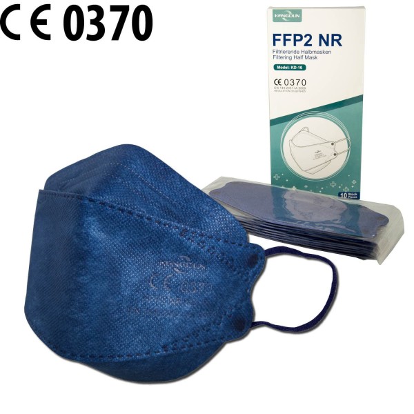 FFP2 NR "3D" Schutzmaske Blau
