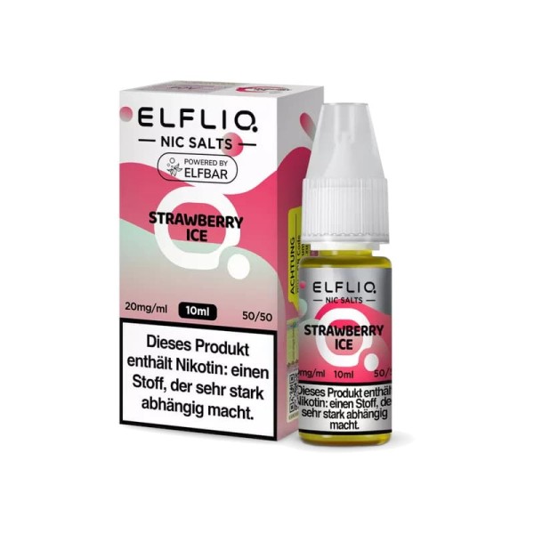 ELFLIQ Strawberry Ice NicSalt Liquid