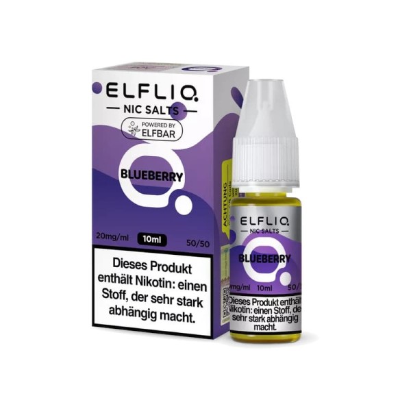 ELFLIQ Blueberry NicSalt Liquid