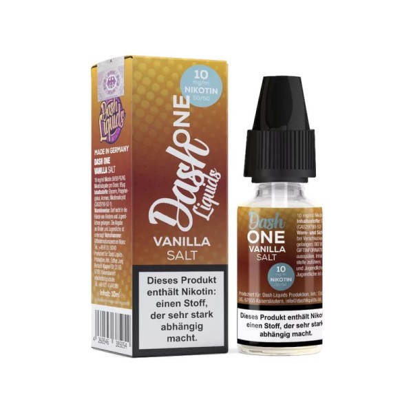 Dash One - Vanilla - 10ml NicSalt Liquid