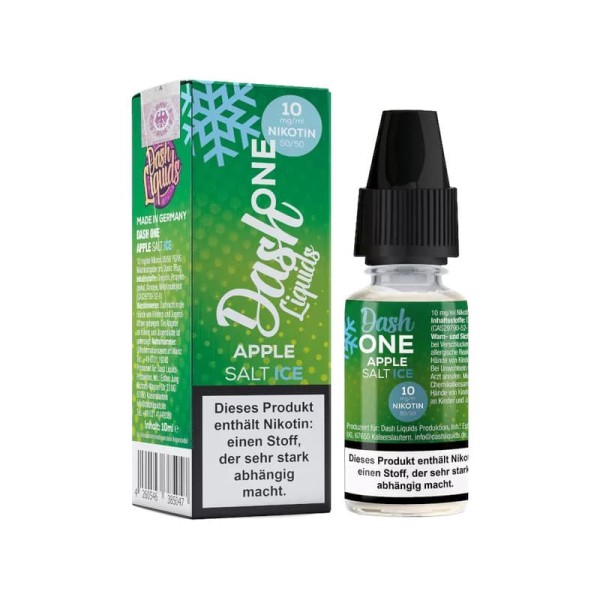 Dash One - Apple Ice - 10ml NicSalt Liquid