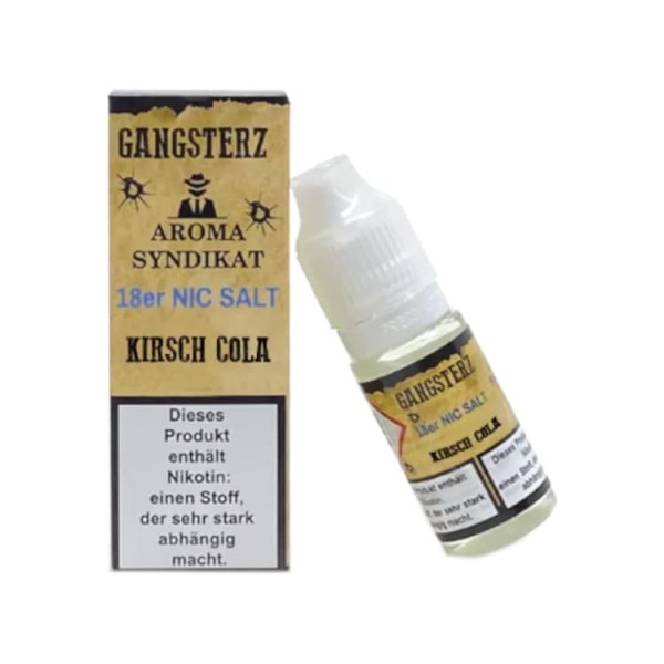 Gangsterz - Kirsch Cola - 10ml NicSalt Liquid