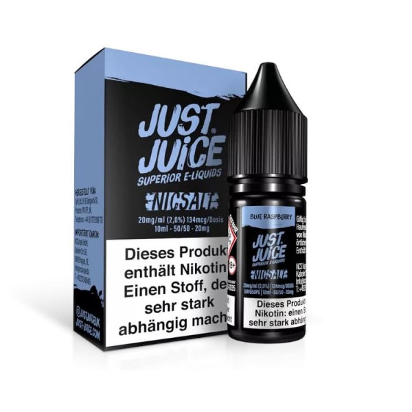 Just Juice - Blue Raspberry 10ml NicSalt Liquid