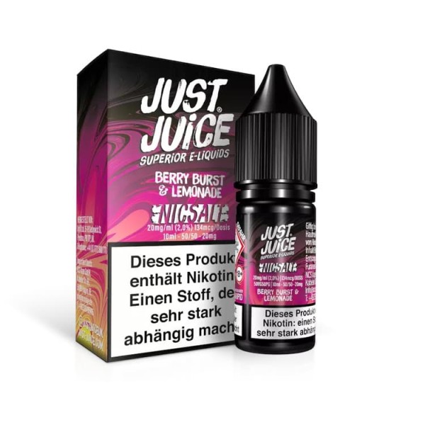 Just Juice - Berry Burst & Lemonade 10ml NicSalt Liquid