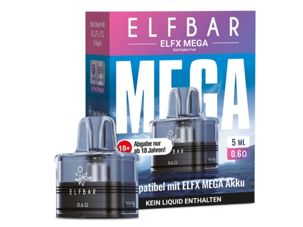 Elfbar Elfx Mega Pod - 5ml - 0,6
