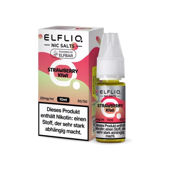 ELFLIQ Strawberry Kiwi NicSalt Liquid