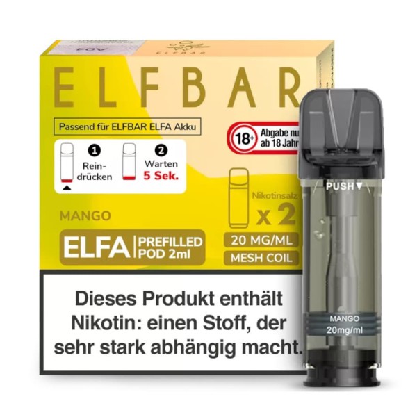 ELFBAR Elfa Pod Mango 2er Pack