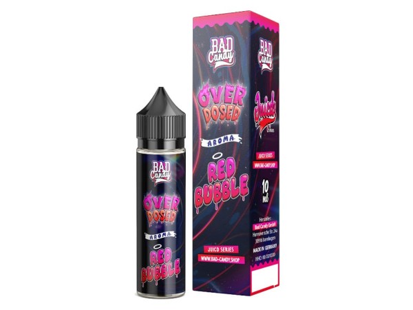 Bad Candy Juiced Aroma - Red Bubble- 10ml Overdosed