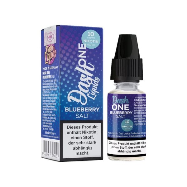 Dash One - Blueberry - 10ml NicSalt Liquid