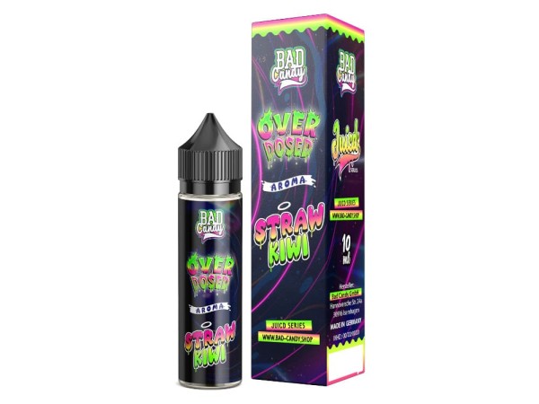 Bad Candy Juiced Aroma - Straw Kiwi - 10ml Overdosed