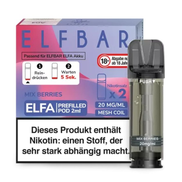ELFBAR Elfa Pod Mix Berries 2er Pack