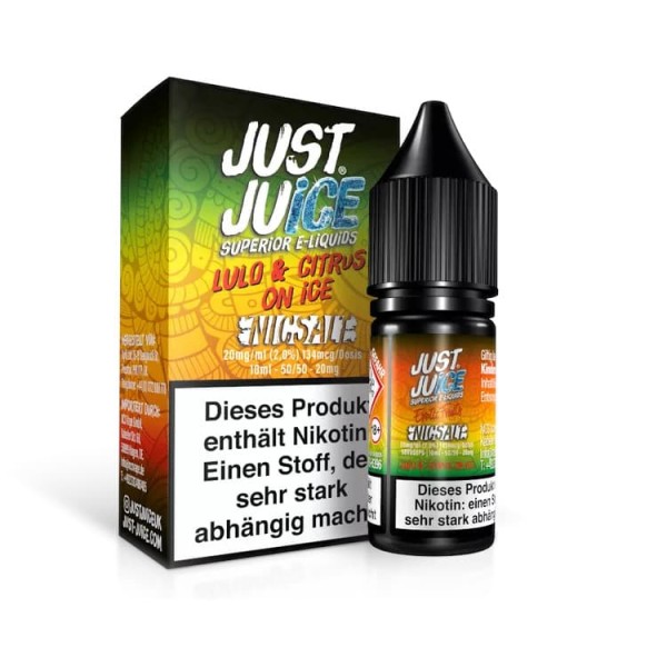 Just Juice - Lulo & Citrus on Ice 10ml NicSalt Liquid
